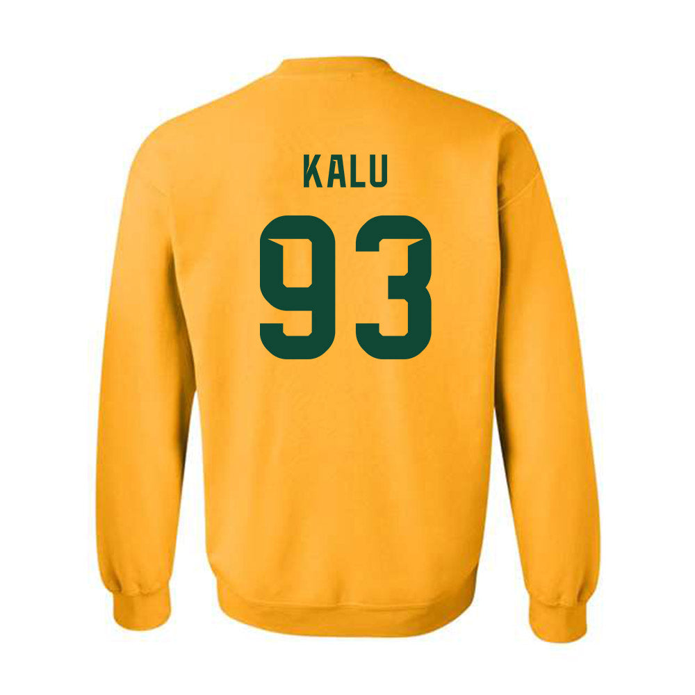 Baylor - NCAA Football : DK Kalu - Go Gold Shersey Crewneck Sweatshirt-1