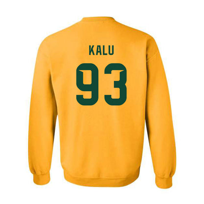 Baylor - NCAA Football : DK Kalu - Go Gold Shersey Crewneck Sweatshirt-1