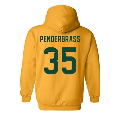 Baylor - NCAA Football : Dawson Pendergrass - Go Gold Shersey Hooded Sweatshirt-1