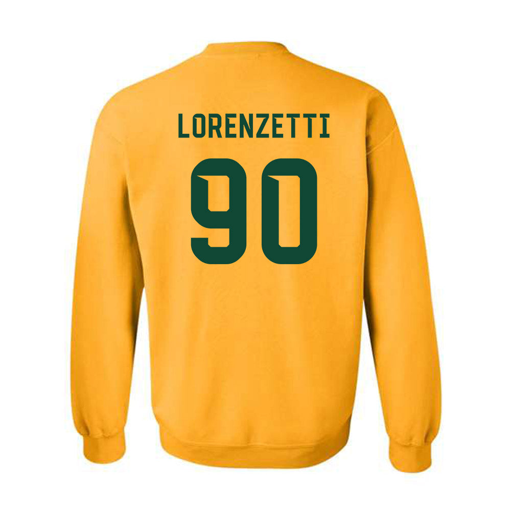 Baylor - NCAA Football : Alessandro Lorenzetti - Go Gold Shersey Crewneck Sweatshirt-1