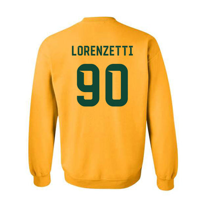 Baylor - NCAA Football : Alessandro Lorenzetti - Go Gold Shersey Crewneck Sweatshirt-1