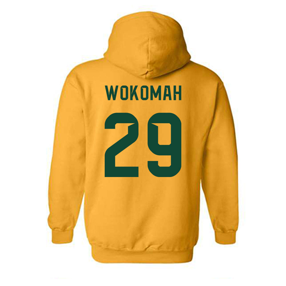 Baylor - NCAA Football : Kris Wokomah - Go Gold Shersey Hooded Sweatshirt-1