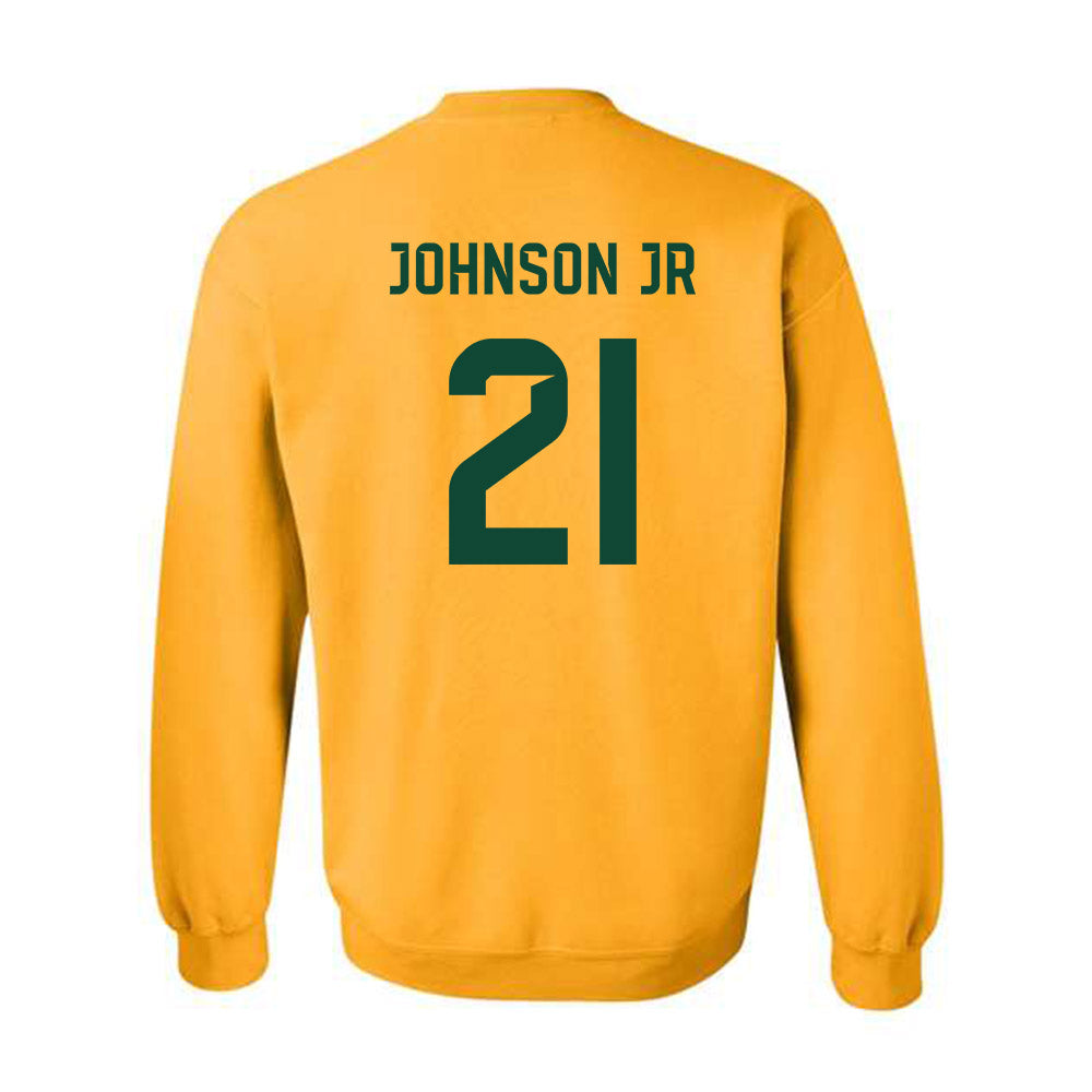 Baylor - NCAA Football : Michael Johnson Jr - Go Gold Shersey Crewneck Sweatshirt-1