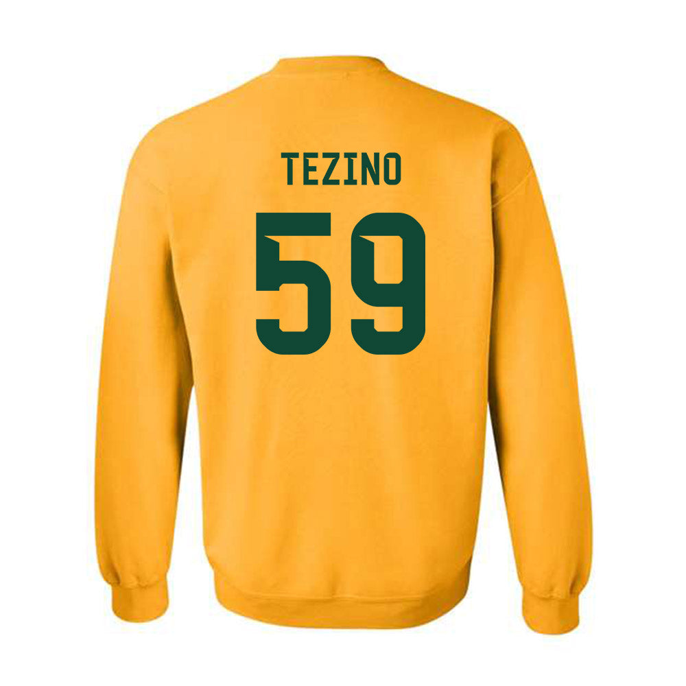 Baylor - NCAA Football : Devonte Tezino - Go Gold Shersey Crewneck Sweatshirt-1