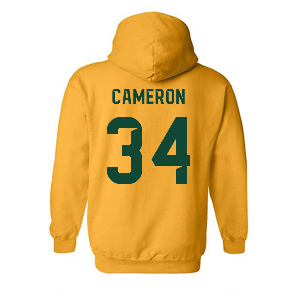 Baylor - NCAA Football : Josh Cameron - Go Gold Shersey Hooded Sweatshirt-1