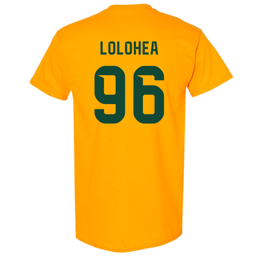 Baylor - NCAA Football : Tonga Lolohea - Go Gold Shersey T-Shirt-1