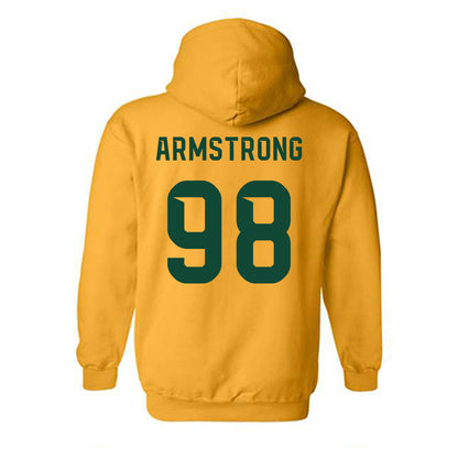 Baylor - NCAA Football : Rhett Armstrong - Go Gold Shersey Hooded Sweatshirt-1
