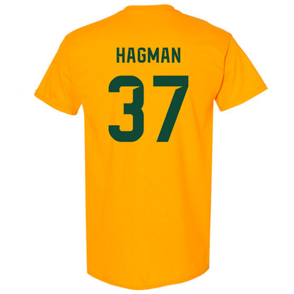 Baylor - NCAA Football : Joseph Hagman - Go Gold Shersey T-Shirt-1