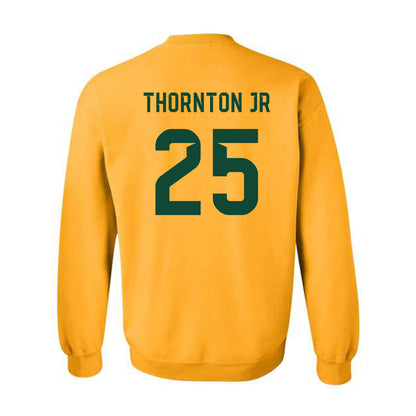 Baylor - NCAA Football : LeVar Thornton Jr - Go Gold Shersey Crewneck Sweatshirt-1