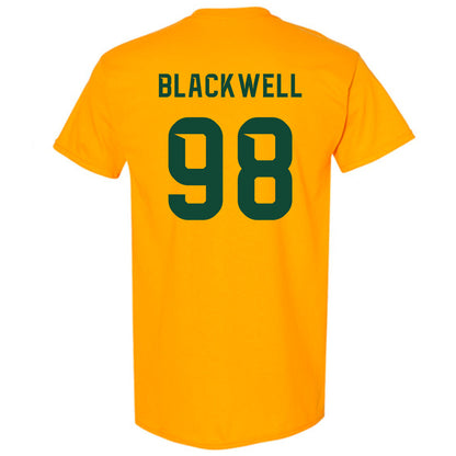 Baylor - NCAA Football : Jackson Blackwell - Go Gold Shersey T-Shirt-1