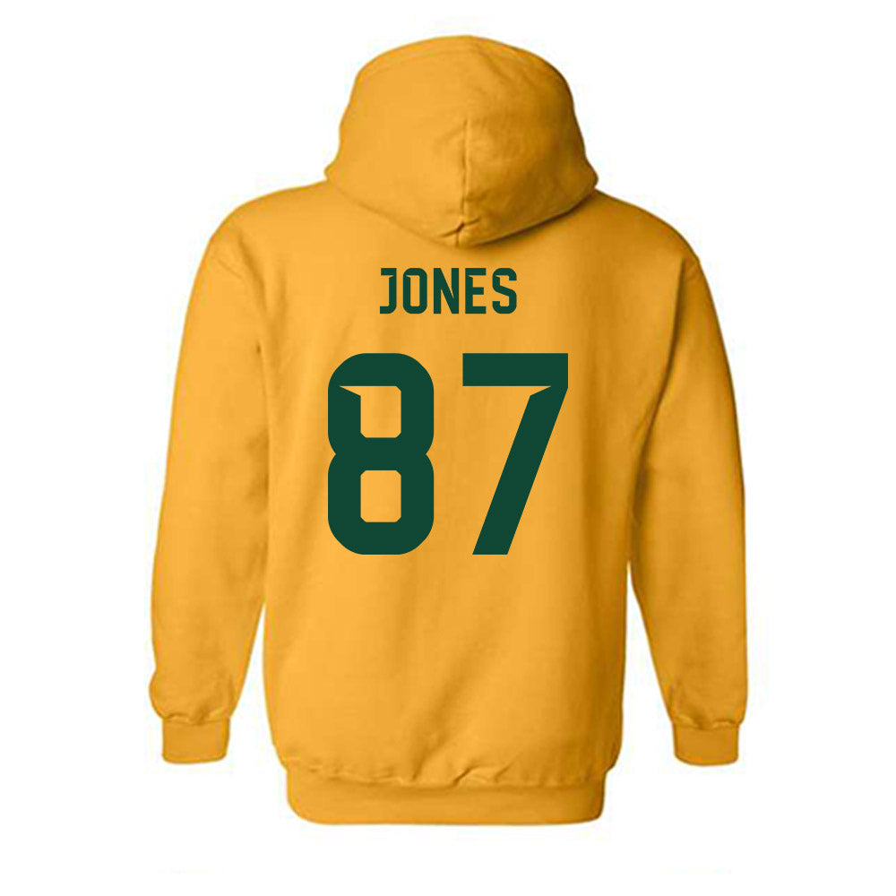 Baylor - NCAA Football : Ashton Jones - Go Gold Shersey Hooded Sweatshirt-1