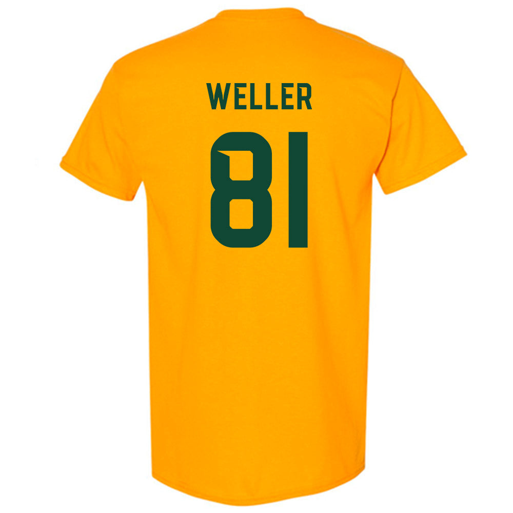 Baylor - NCAA Football : Seth Weller - Go Gold Shersey T-Shirt-1