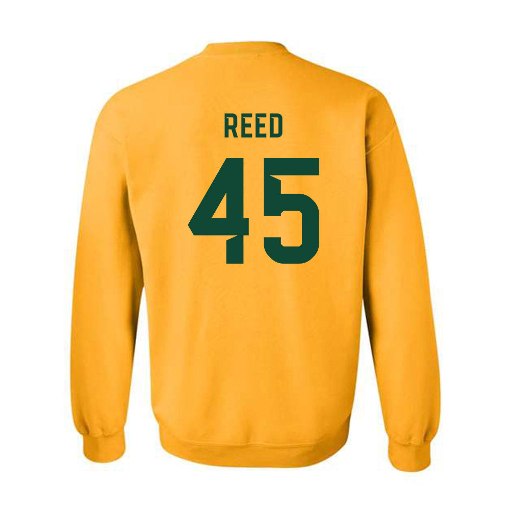 Baylor - NCAA Football : Kyland Reed - Go Gold Shersey Crewneck Sweatshirt-1