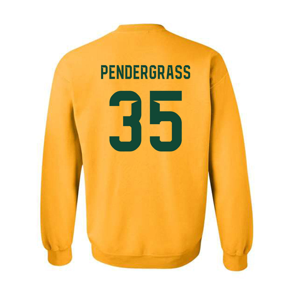 Baylor - NCAA Football : Dawson Pendergrass - Go Gold Shersey Crewneck Sweatshirt-1