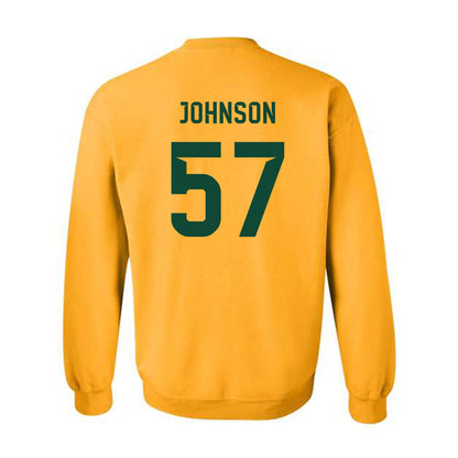 Baylor - NCAA Football : Christopher Johnson - Go Gold Shersey Crewneck Sweatshirt-1