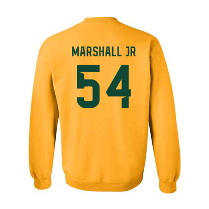 Baylor - NCAA Football : David Marshall Jr - Go Gold Shersey Crewneck Sweatshirt-1