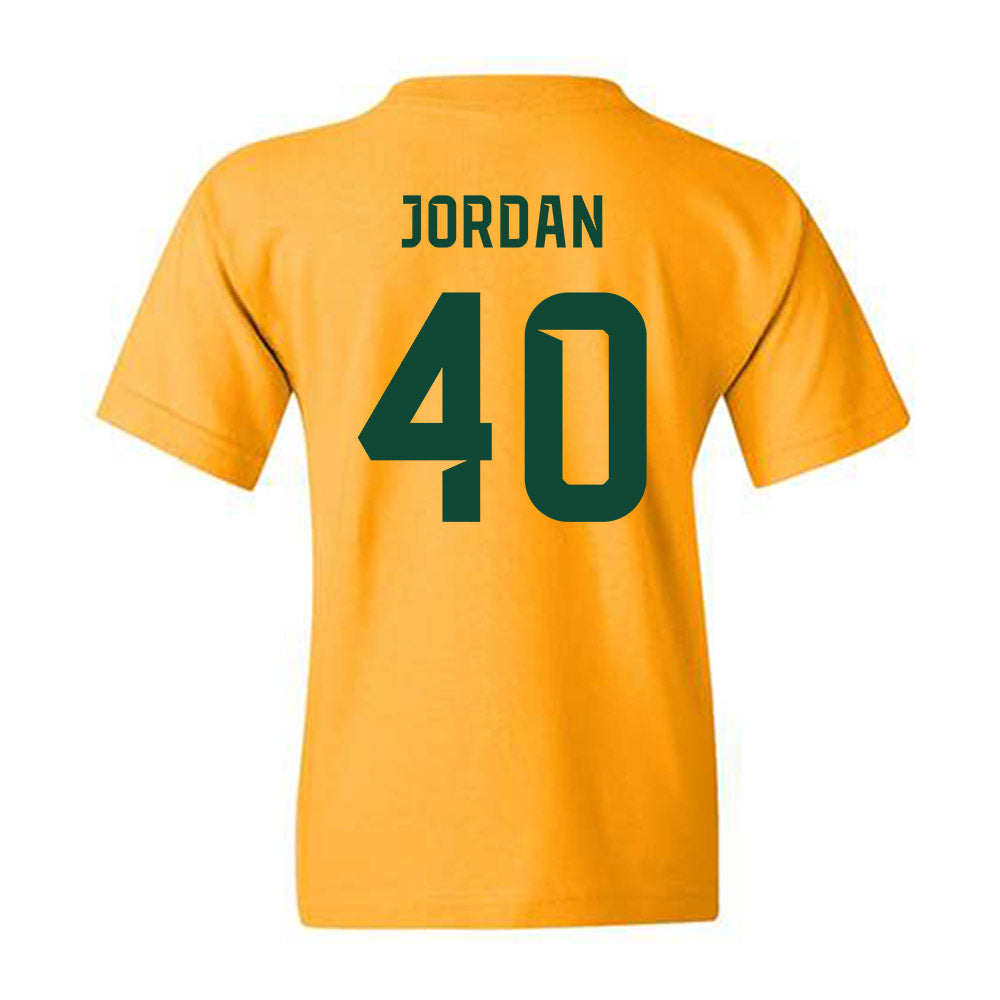Baylor - NCAA Football : Kyler Jordan - Go Gold Shersey Youth T-Shirt-1