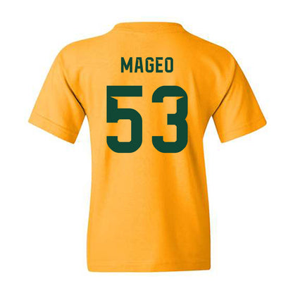 Baylor - NCAA Football : Ronnie Mageo - Go Gold Shersey Youth T-Shirt-1