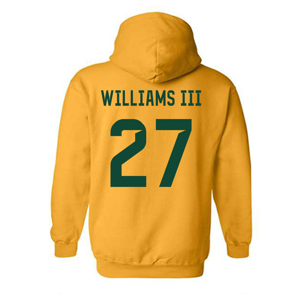 Baylor - NCAA Football : Tevin Williams III - Go Gold Shersey Hooded Sweatshirt-1