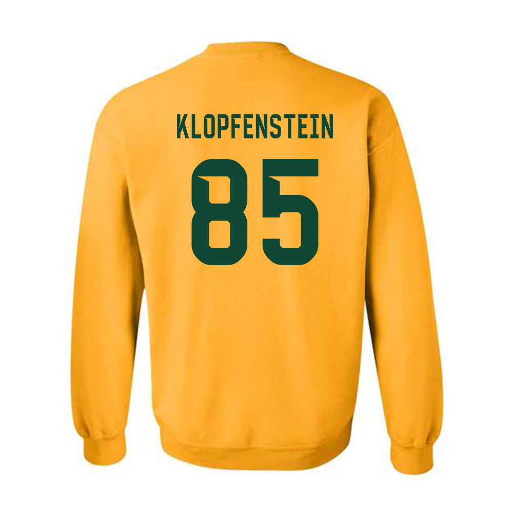 Baylor - NCAA Football : Matthew Klopfenstein - Go Gold Shersey Crewneck Sweatshirt-1
