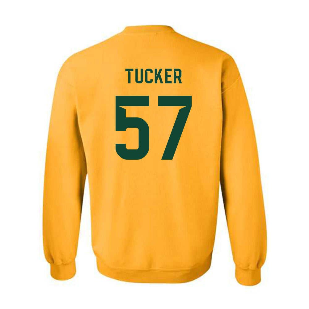 Baylor - NCAA Football : Wes Tucker - Go Gold Shersey Crewneck Sweatshirt-1