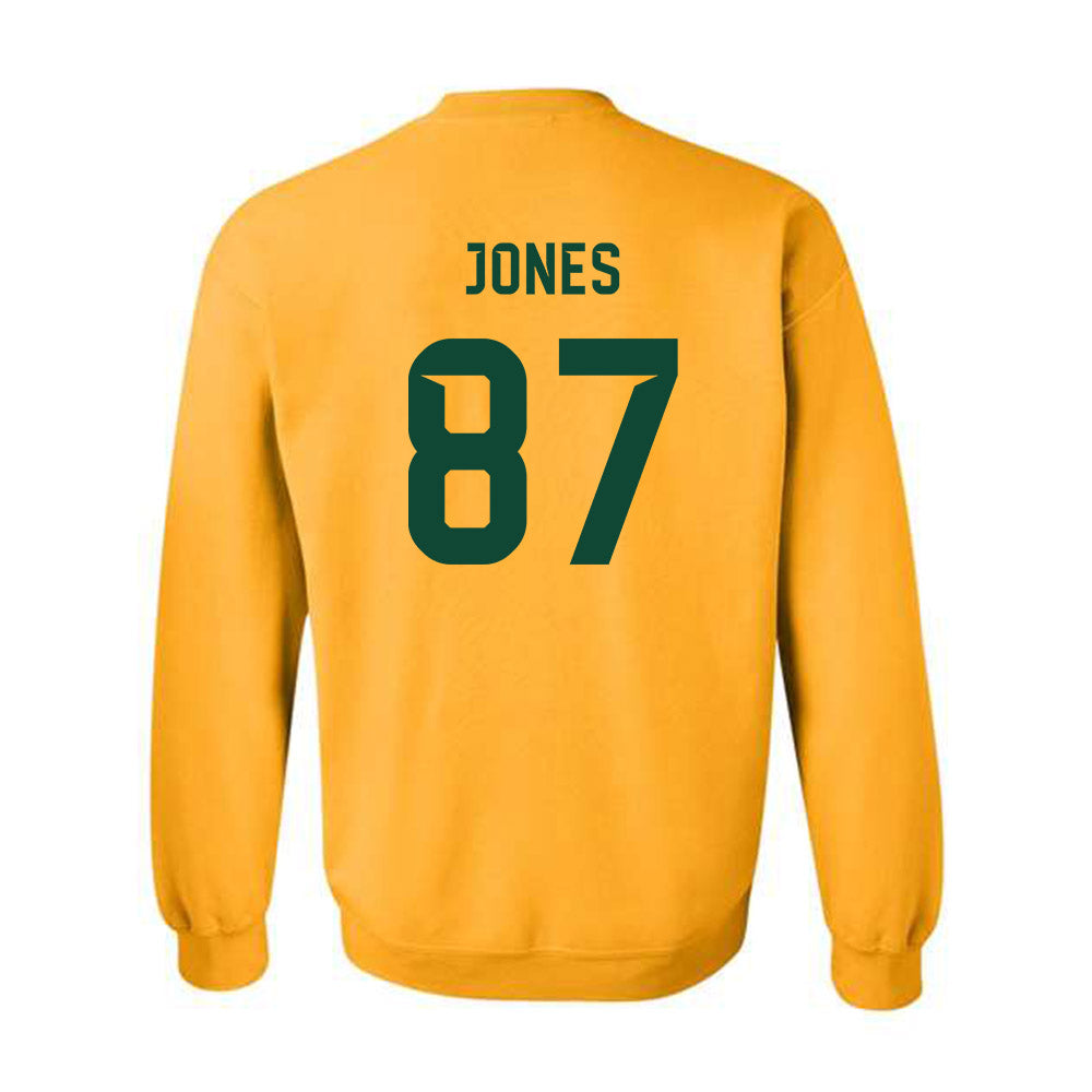 Baylor - NCAA Football : Ashton Jones - Go Gold Shersey Crewneck Sweatshirt-1