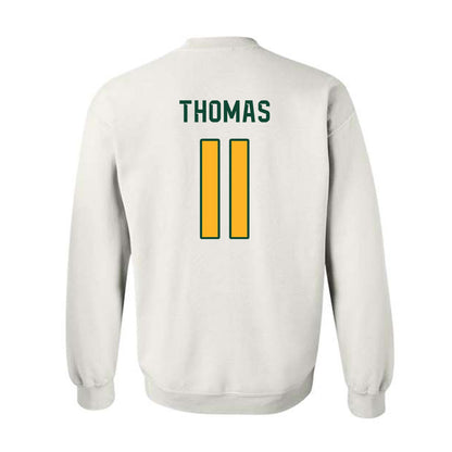 Baylor - NCAA Football : Keaton Thomas - Homecoming Shersey Crewneck Sweatshirt-1