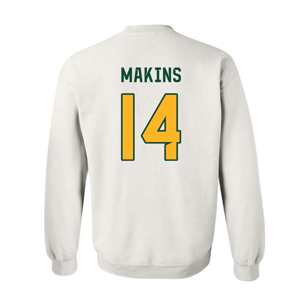 Baylor - NCAA Football : Kj Makins - Homecoming Shersey Crewneck Sweatshirt-1