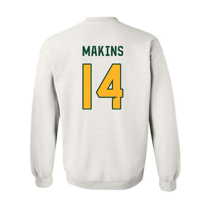 Baylor - NCAA Football : Kj Makins - Homecoming Shersey Crewneck Sweatshirt-1