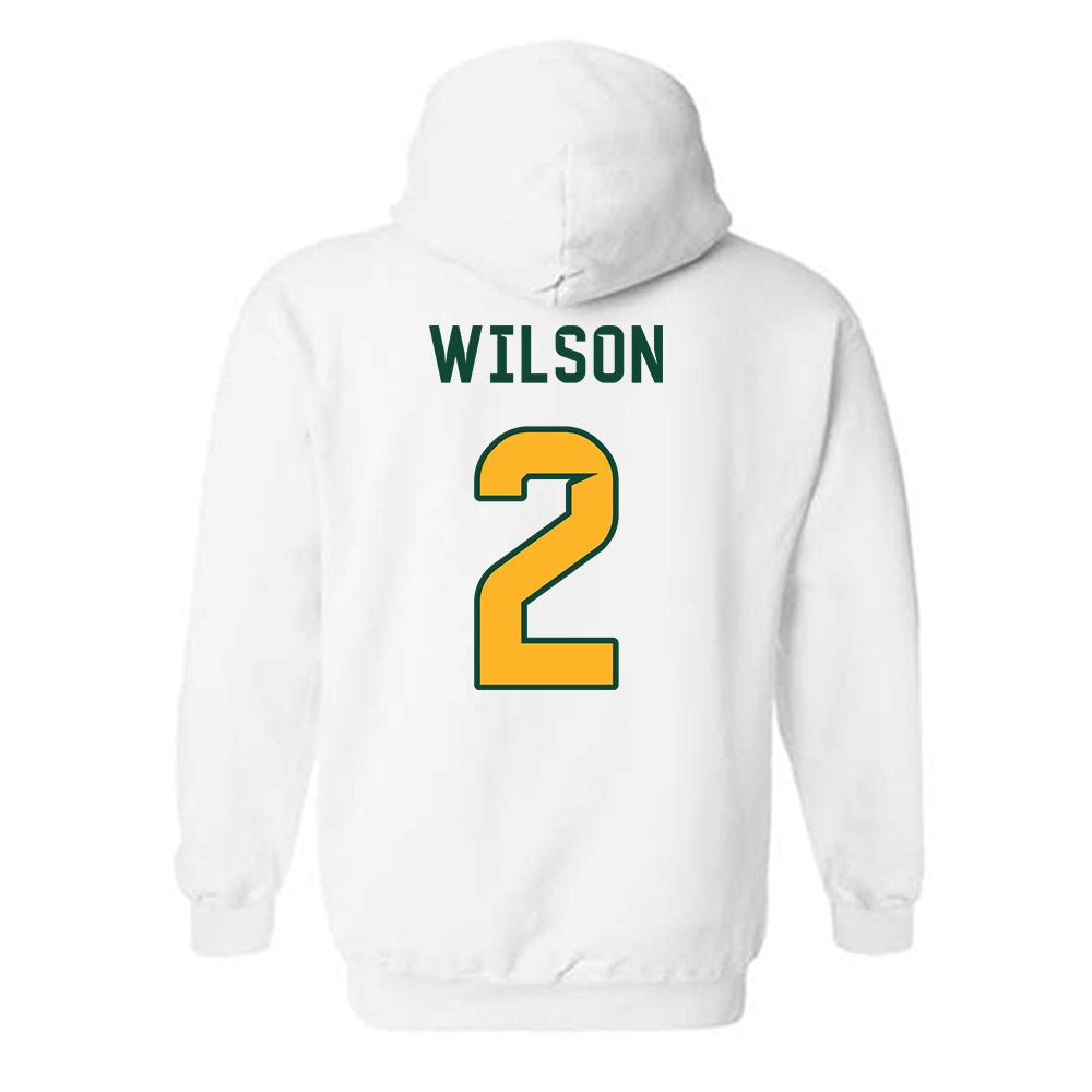 Baylor - NCAA Football : Kole Wilson - Homecoming Shersey Hooded Sweatshirt-1