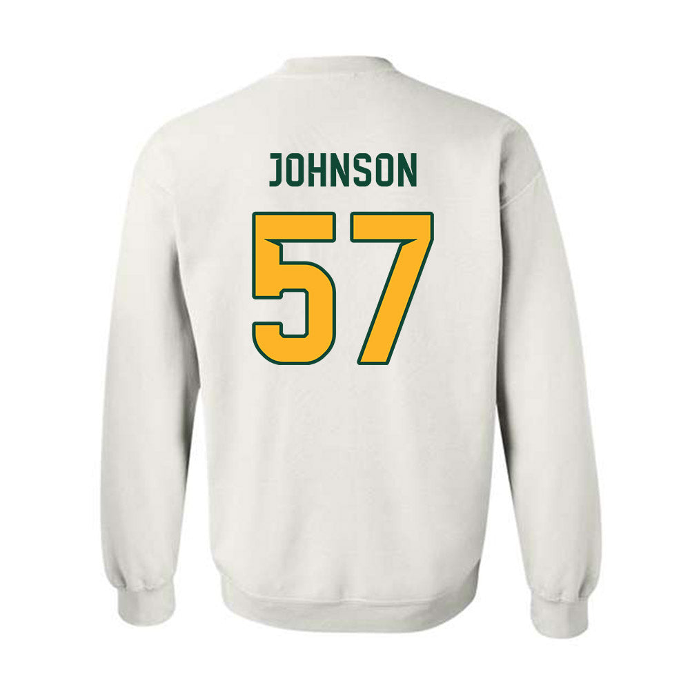 Baylor - NCAA Football : Christopher Johnson - Homecoming Shersey Crewneck Sweatshirt-1