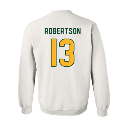 Baylor - NCAA Football : Sawyer Robertson - Homecoming Shersey Crewneck Sweatshirt-1