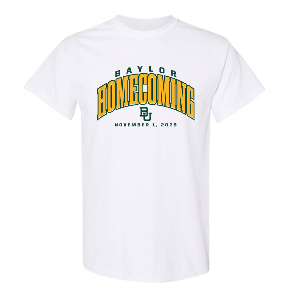 Baylor - NCAA Football : Sawyer Robertson - Homecoming Shersey T-Shirt-0