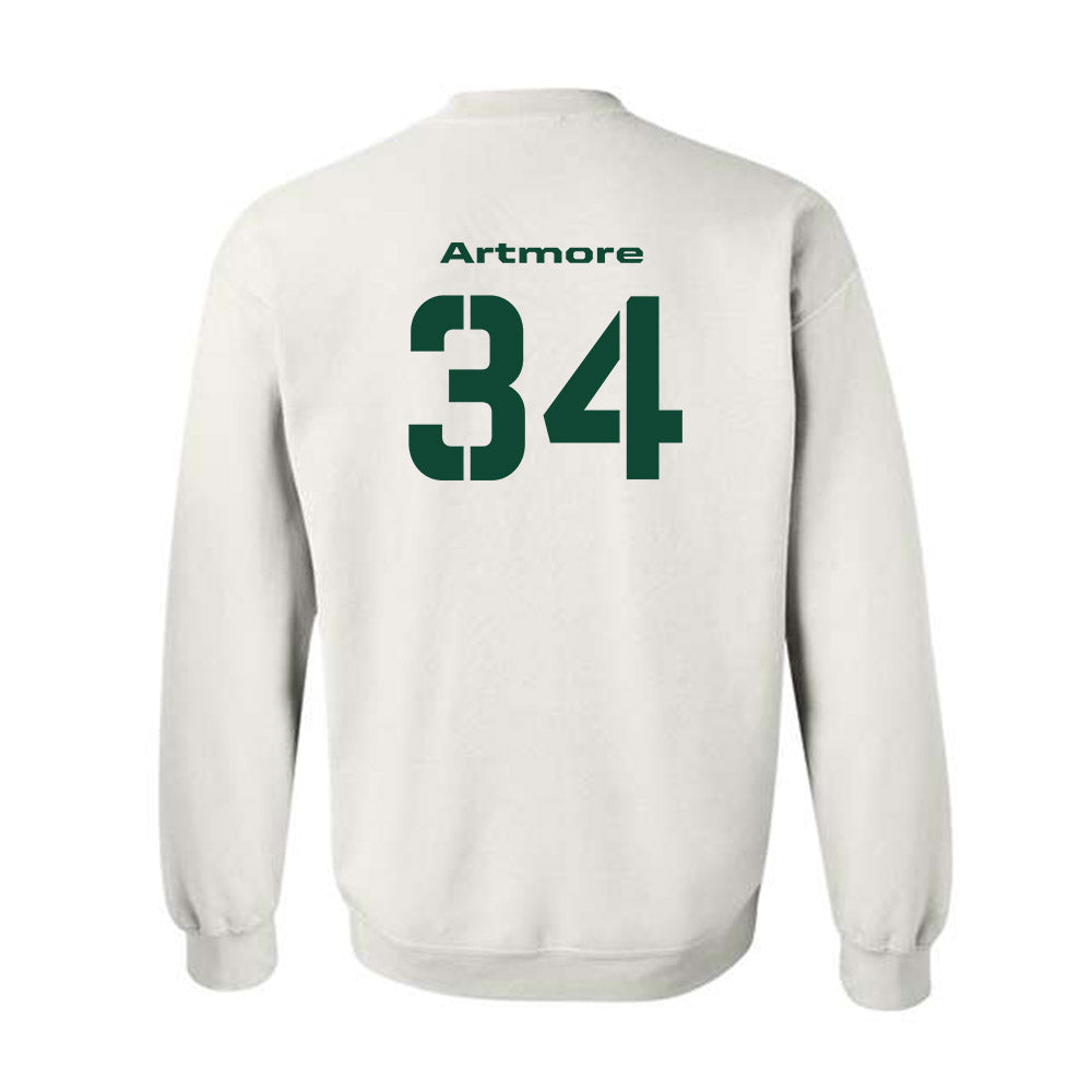 Baylor - NCAA Football : MJ Artmore - Salute to Service Shersey Crewneck Sweatshirt-1