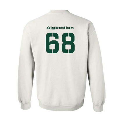Baylor - NCAA Football : Omarrian Aigbedion - Salute to Service Shersey Crewneck Sweatshirt-1