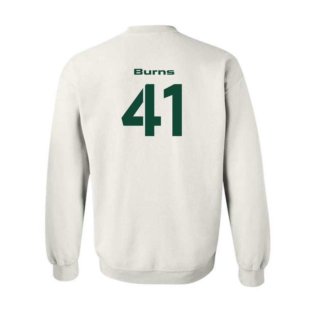 Baylor - NCAA Football : Kaleb Burns - Salute to Service Shersey Crewneck Sweatshirt-1