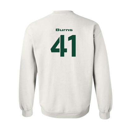Baylor - NCAA Football : Kaleb Burns - Salute to Service Shersey Crewneck Sweatshirt-1