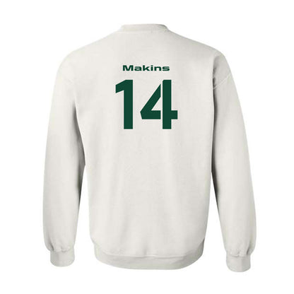 Baylor - NCAA Football : Kj Makins - Salute to Service Shersey Crewneck Sweatshirt-1
