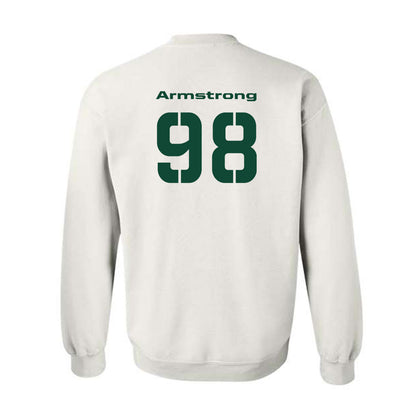 Baylor - NCAA Football : Rhett Armstrong - Salute to Service Shersey Crewneck Sweatshirt-1