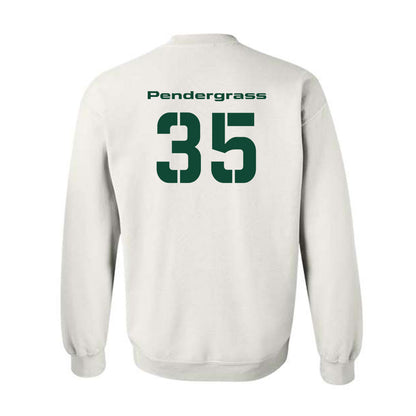Baylor - NCAA Football : Dawson Pendergrass - Salute to Service Shersey Crewneck Sweatshirt-1