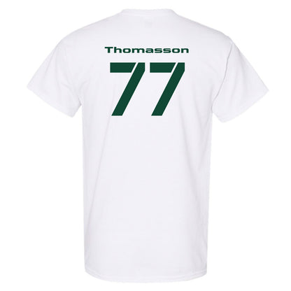 Baylor - NCAA Football : Colton Thomasson - Salute to Service Shersey T-Shirt-1