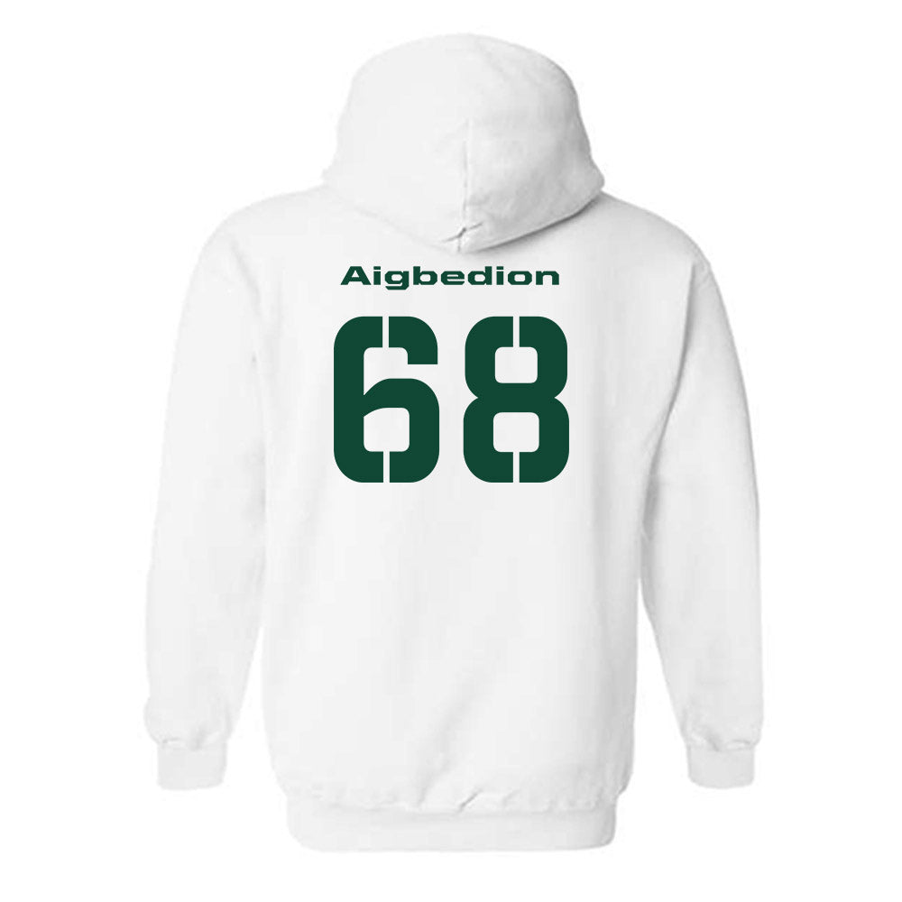 Baylor - NCAA Football : Omarrian Aigbedion - Salute to Service Shersey Hooded Sweatshirt-1