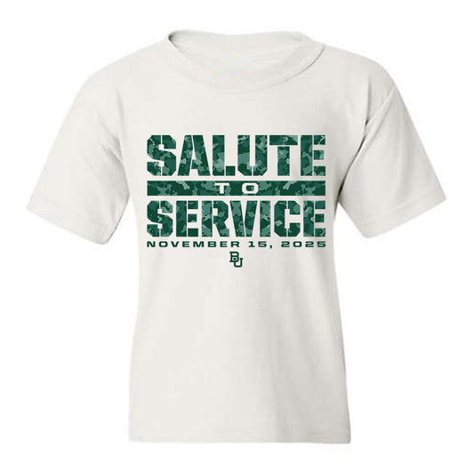 Baylor - NCAA Football : Dawson Pendergrass - Salute to Service Shersey Youth T-Shirt-0