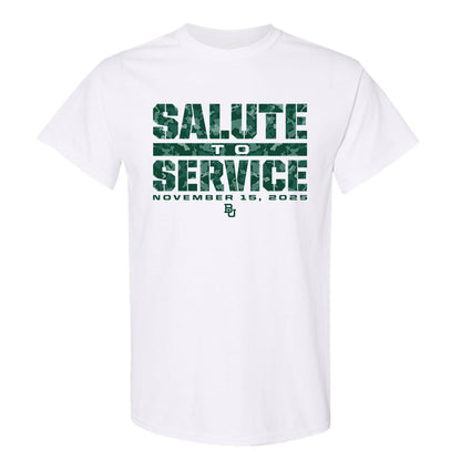 Baylor - NCAA Football : Kole Wilson - Salute to Service Shersey T-Shirt-0