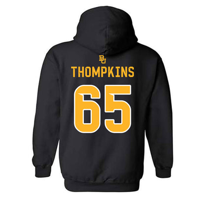 Baylor - NCAA Football : Sean Thompkins - 254 Day Shersey Hooded Sweatshirt-1