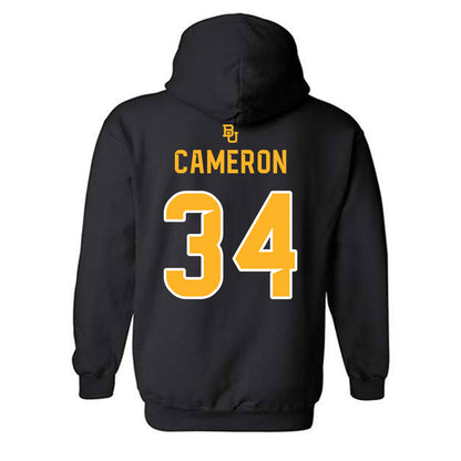 Baylor - NCAA Football : Josh Cameron - 254 Day Shersey Hooded Sweatshirt-1