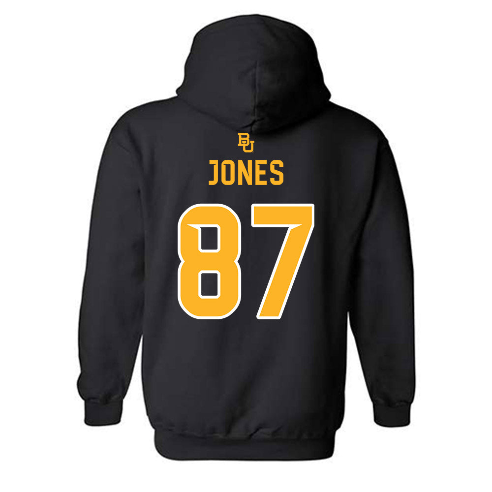 Baylor - NCAA Football : Ashton Jones - 254 Day Shersey Hooded Sweatshirt-1