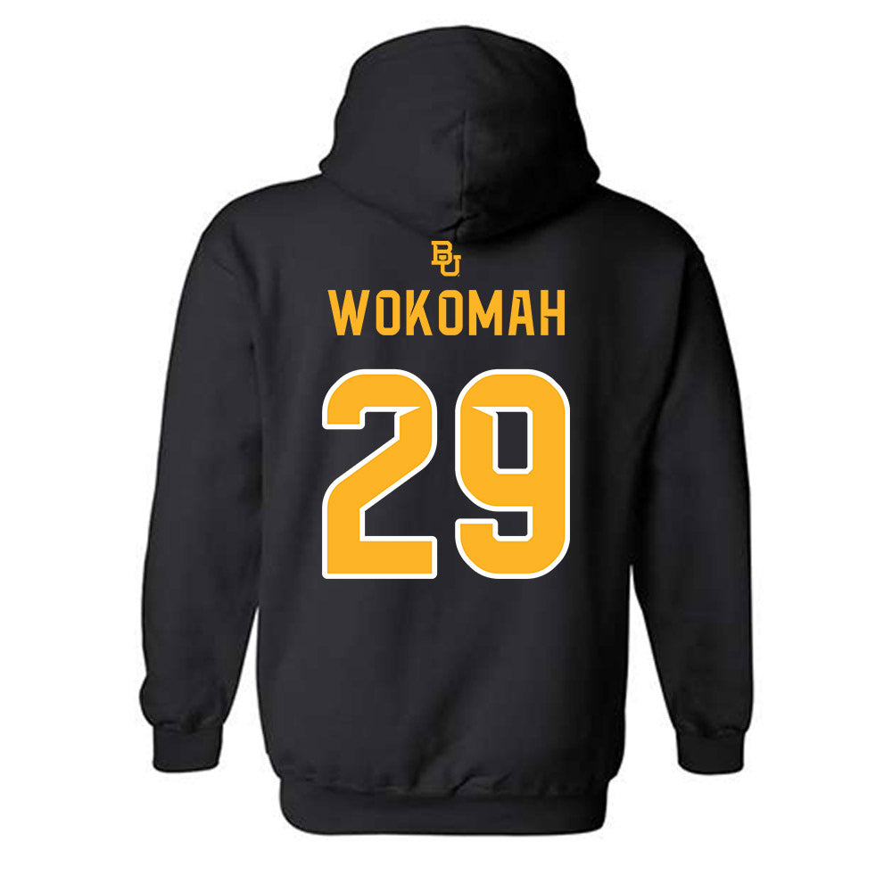 Baylor - NCAA Football : Kris Wokomah - 254 Day Shersey Hooded Sweatshirt-1