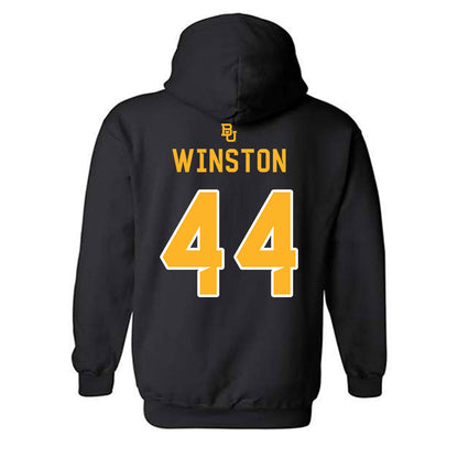 Baylor - NCAA Football : KB Winston - 254 Day Shersey Hooded Sweatshirt-1