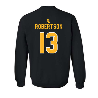Baylor - NCAA Football : Sawyer Robertson - 254 Day Shersey Crewneck Sweatshirt-1